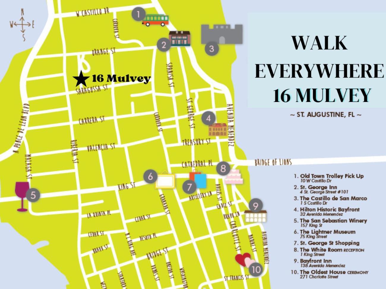 Villa Mulvey #1 St. Augustine Ngoại thất bức ảnh